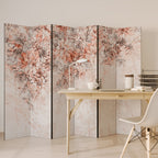 MARBLE GARDEN FANTASY Decorative 6-Panel Room Divider
