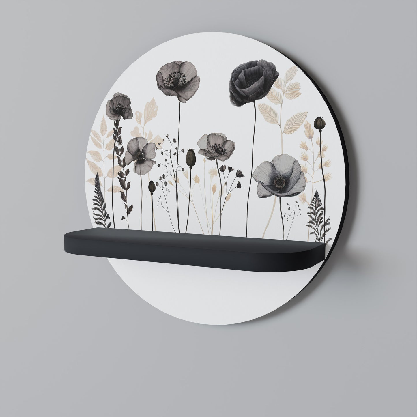 POPPY ALLURE Dekoratives Wandregal