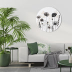 POPPY ALLURE Round Wall Art