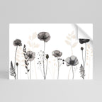 POPPY ALLURE Peel and Stick Horizontal Poster