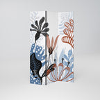 ORGANIC ASSEMBLAGE Dekorativer Paravent - 3-teilig