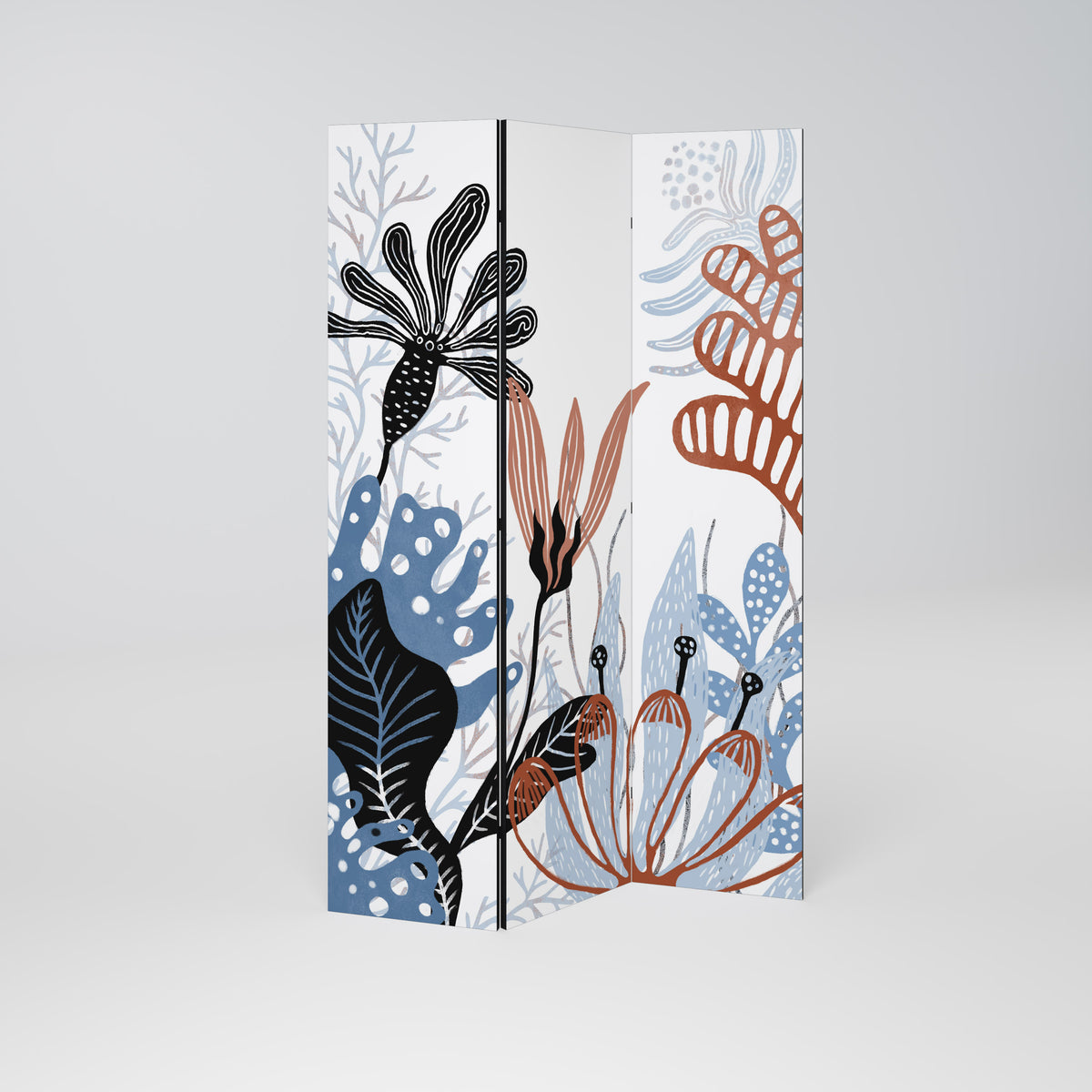 ORGANIC ASSEMBLAGE 3-teiliger Paravent