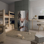 ORGANIC ASSEMBLAGE Dekorativer Paravent - 3-teilig