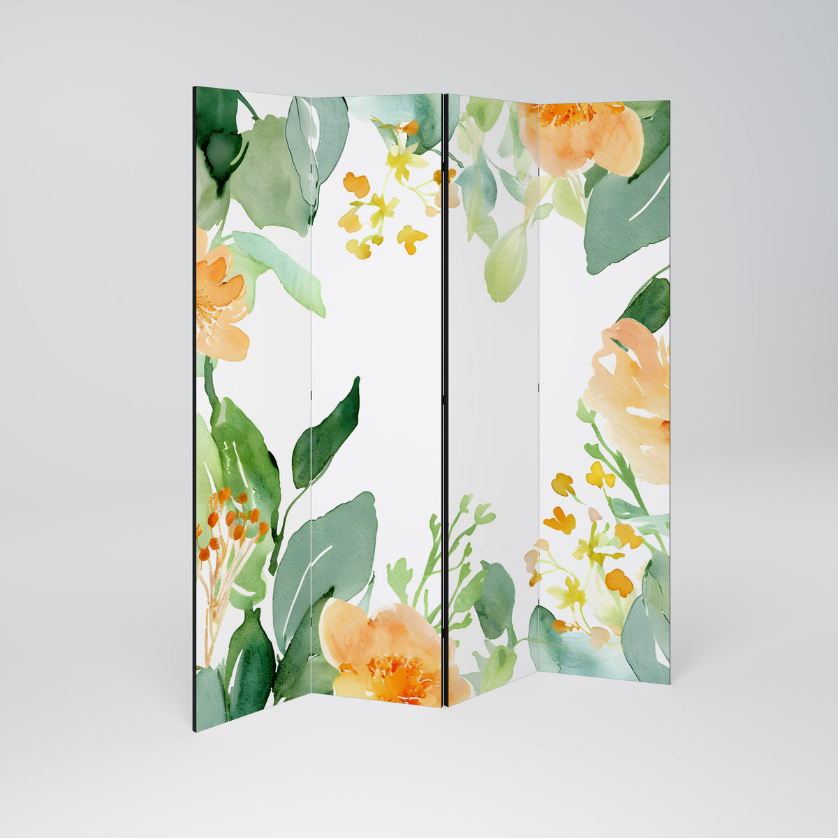 FLORAL SERENITY SPLIT 4-teiliger Paravent