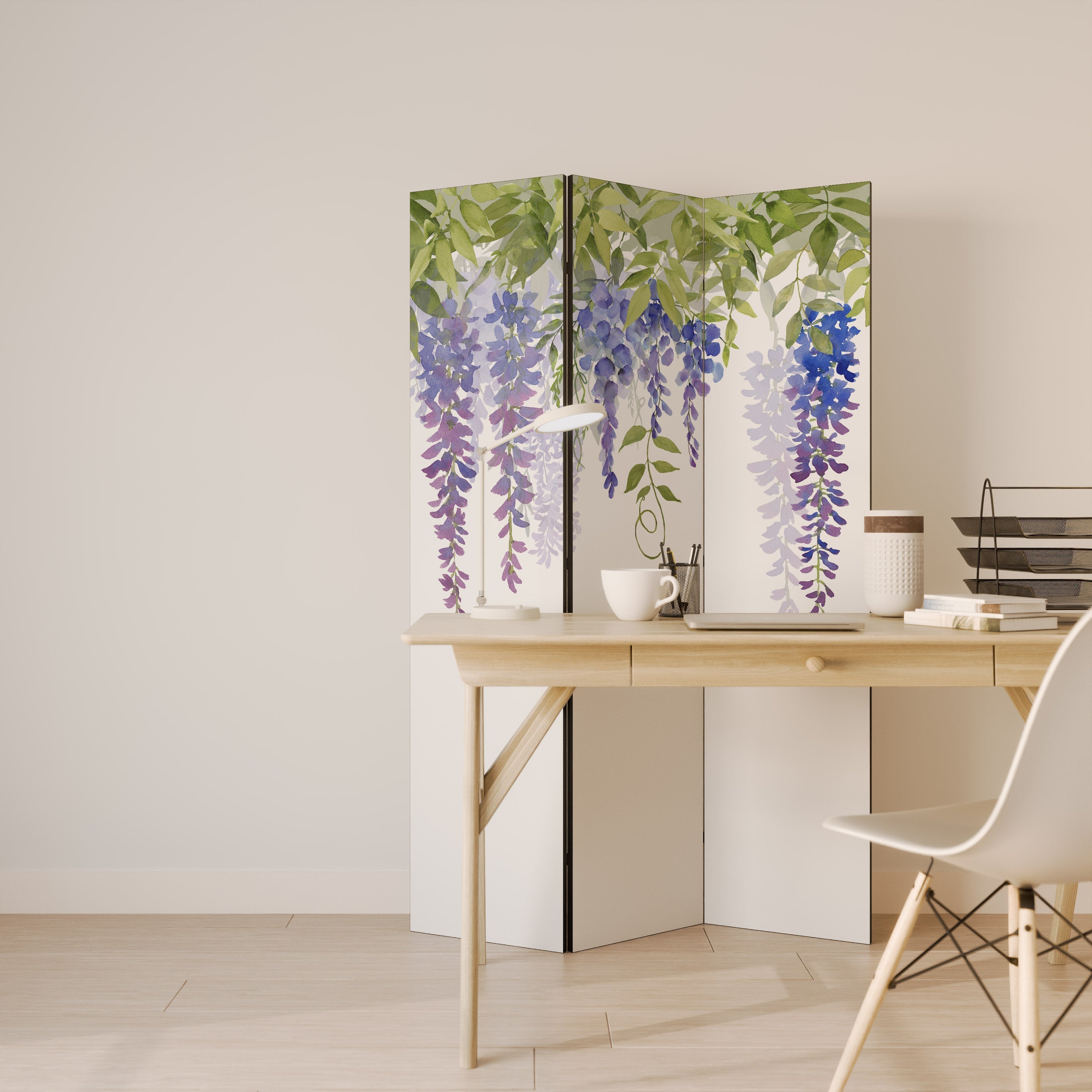 BOTANICAL BREEZE Dekorativer 3-teiliger Raumteiler