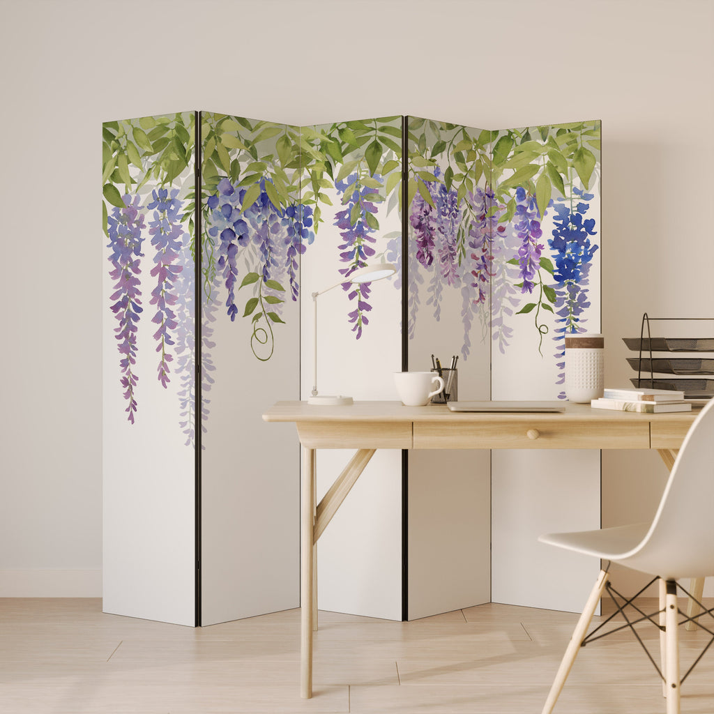 BOTANICAL BREEZE Dekorativer 5-teiliger Raumteiler