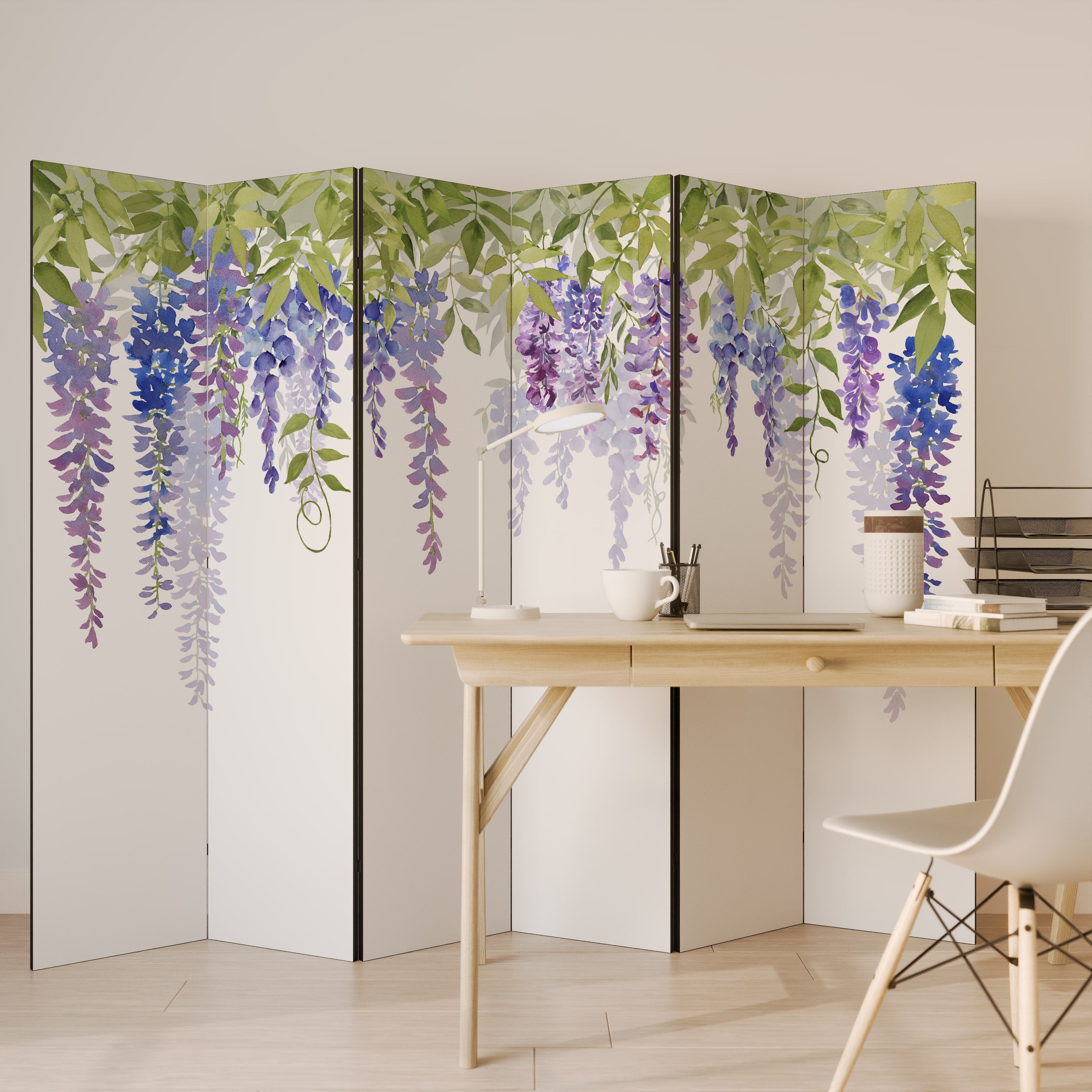 BOTANICAL BREEZE Dekorativer 6-teiliger Raumteiler