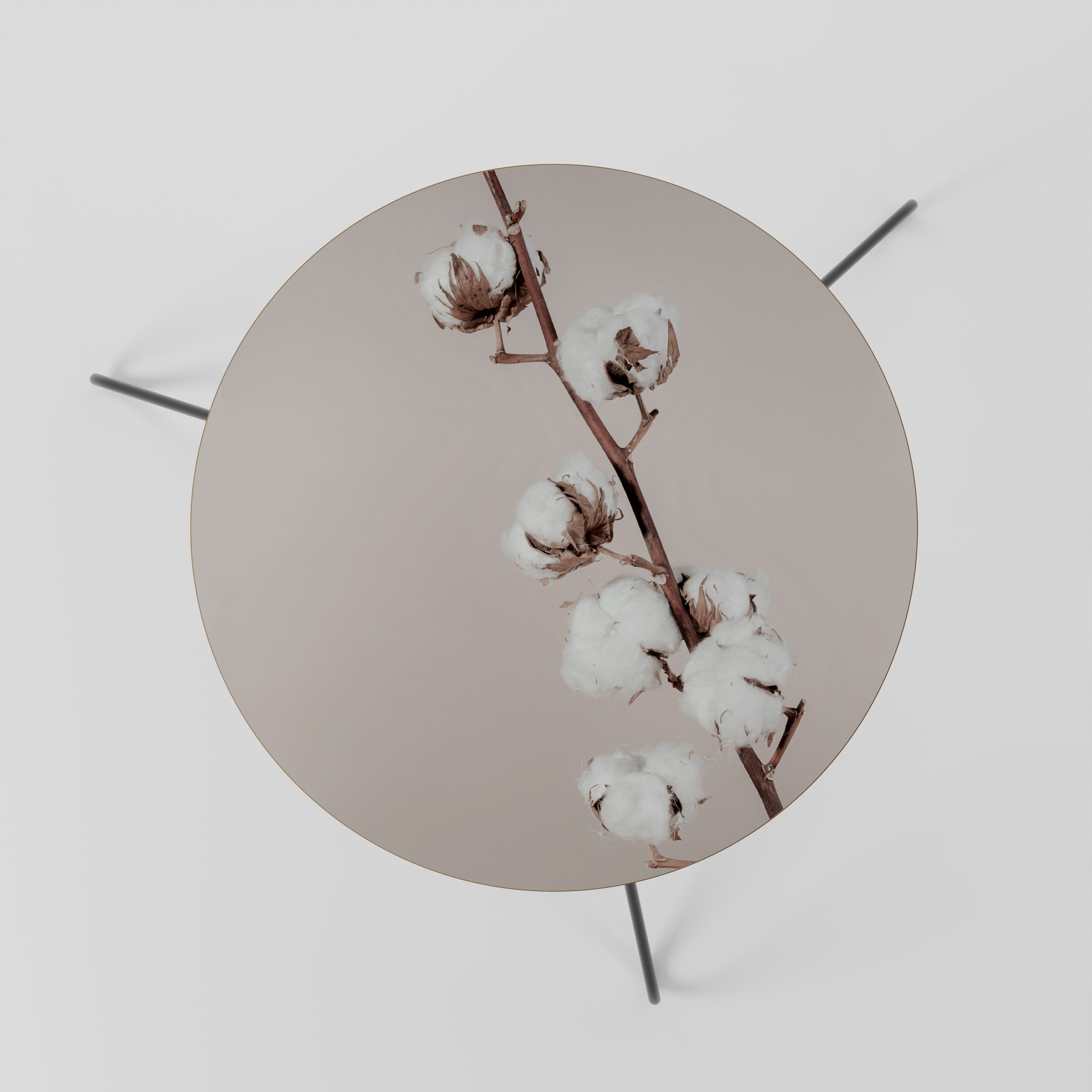 COTTON CLOUDS IN BALANCE Couchtisch 60