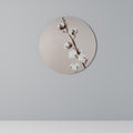 COTTON CLOUDS IN BALANCE Round Wall Art
