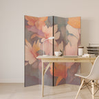 PETAL GRACE Dekorativer Paravent - 4-teilig