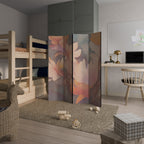 PETAL GRACE Dekorativer Paravent - 4-teilig