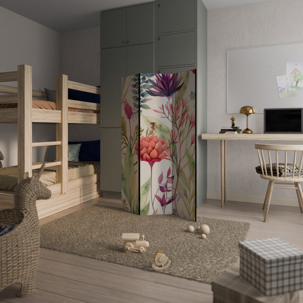 HERBAL FIESTA 3-teiliger Paravent