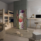HERBAL FIESTA Decorative 3-Panel Room Divider