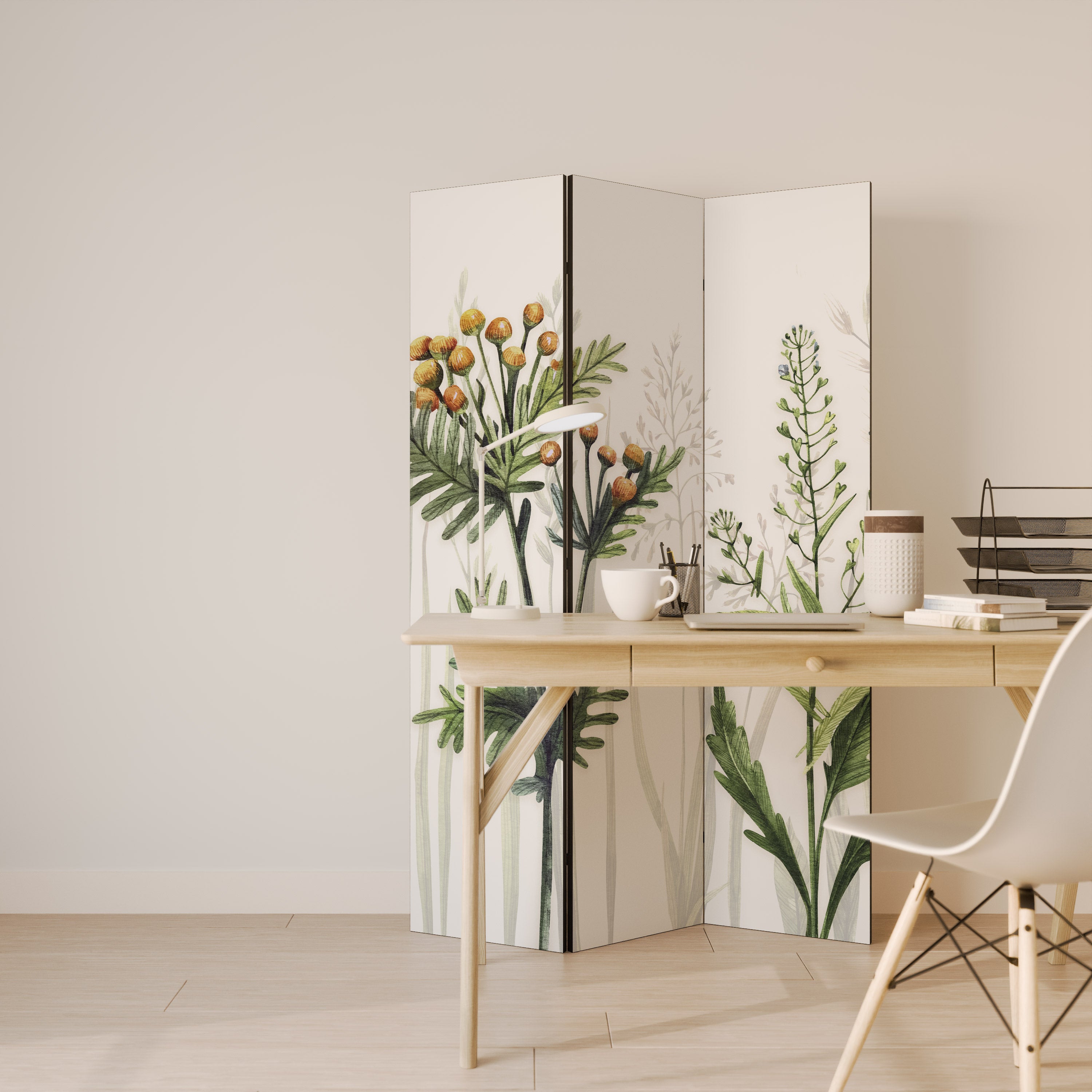 HERBAL DREAM 3-teiliger Paravent