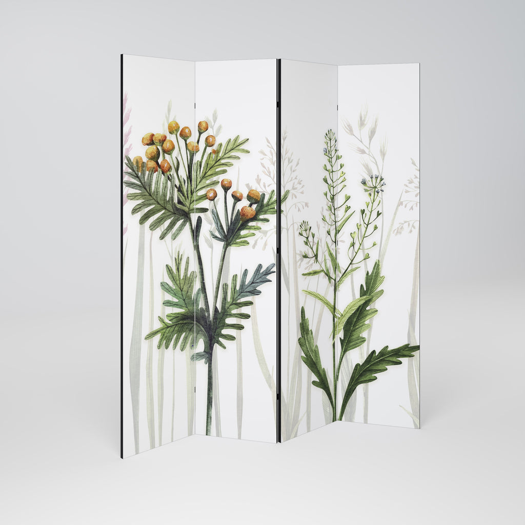 HERBAL DREAM Dekorativer 4-teiliger Raumteiler
