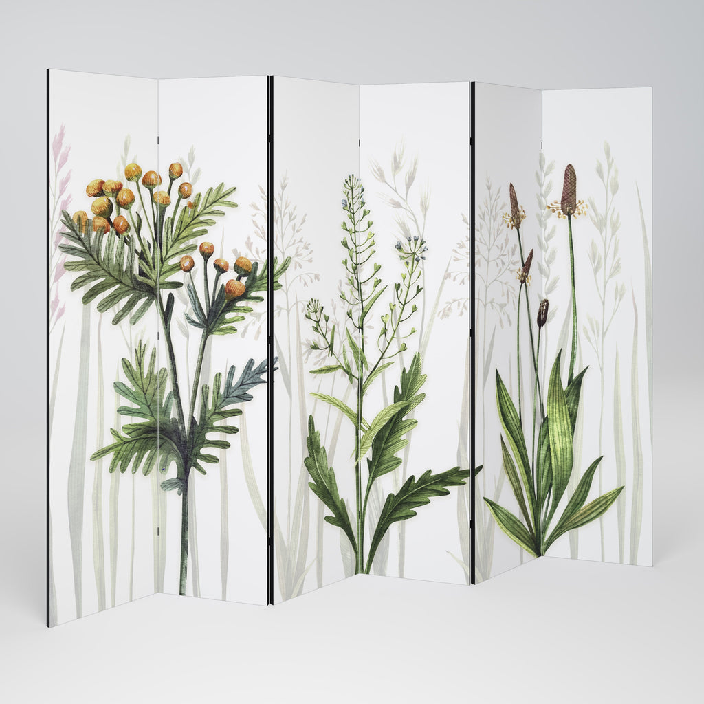 HERBAL DREAM Dekorativer 6-teiliger Raumteiler
