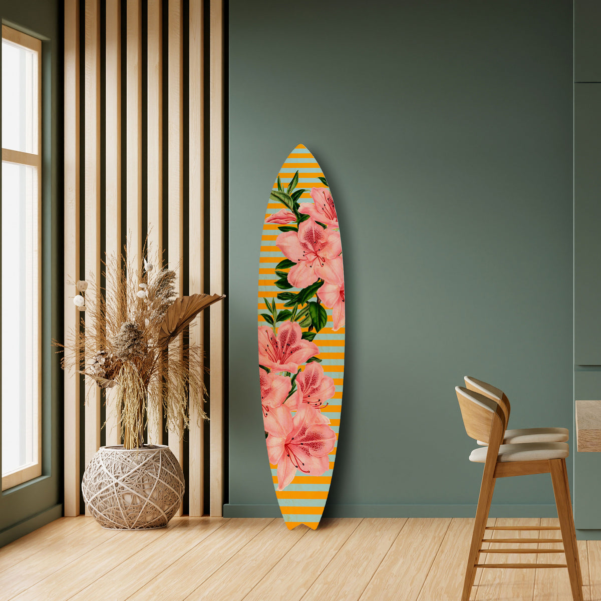 FRAGILE BEAUTY Deko-Surfboard
