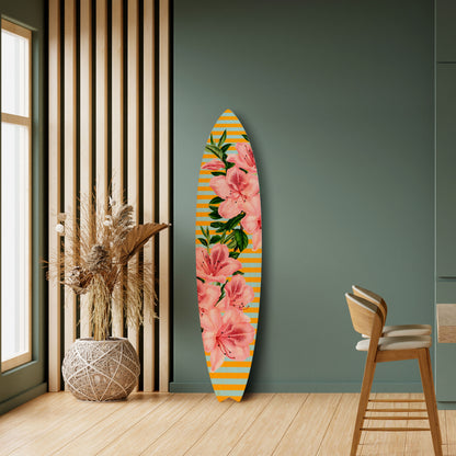 FRAGILE BEAUTY Deko-Surfboard