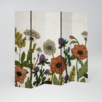 SPROUT ELEGANCE Dekorativer Paravent - 5-teilig