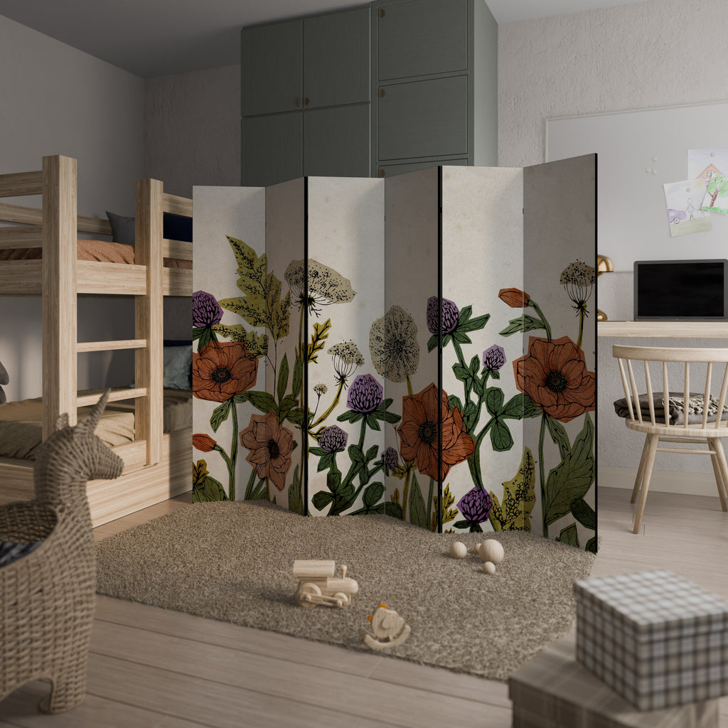 SPROUT ELEGANCE Dekorativer 6-teiliger Raumteiler