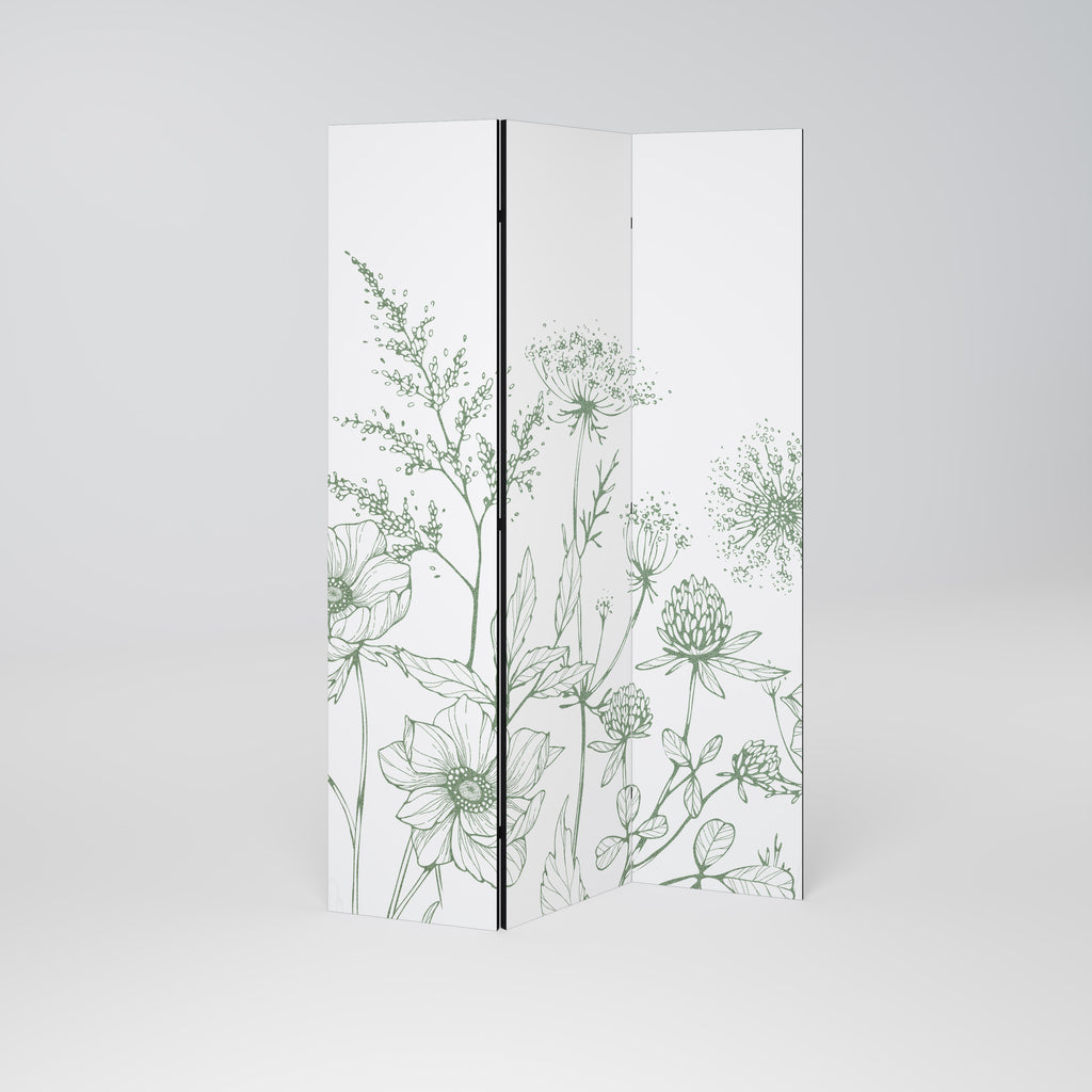 WILDER BEAUTY 3-teiliger Paravent