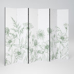 WILDER BEAUTY 6-teiliger Paravent