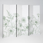 WILDER BEAUTY Decorative 6-Panel Room Divider