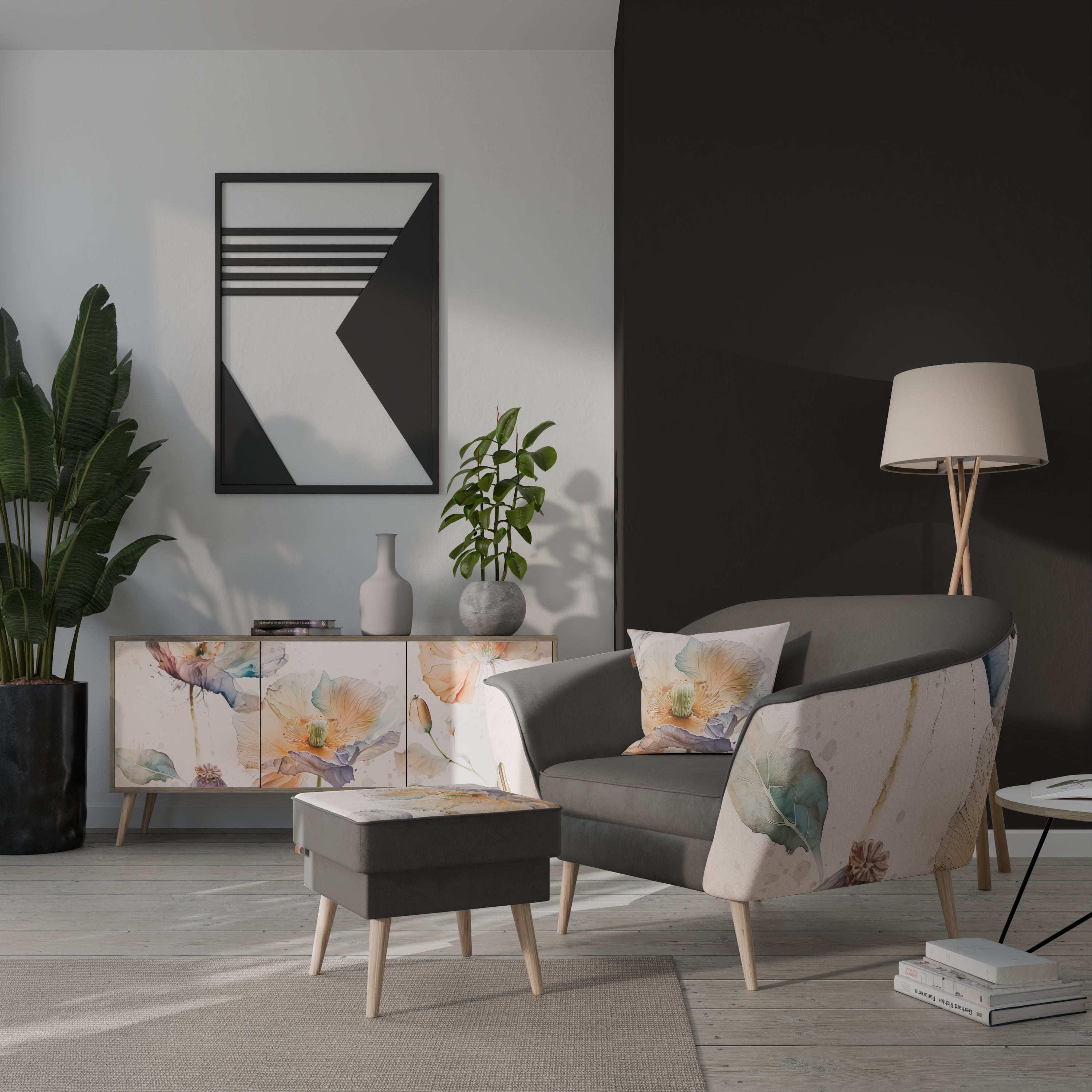 SOFTEN POPPY Sessel AURORA