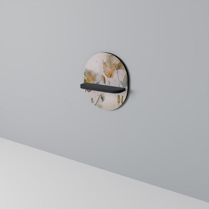 SOFTEN POPPY Dekoratives Wandregal