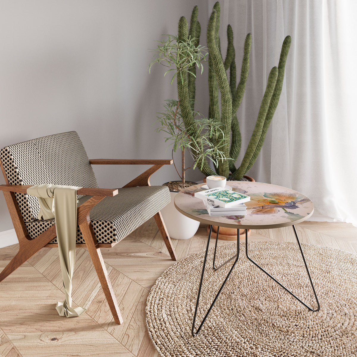 SOFTEN POPPY Couchtisch