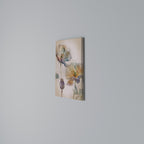 SOFTEN POPPY Vertical Canvas Print