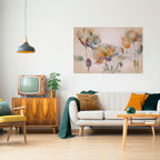 SOFTEN POPPY Peel and Stick Horizontal Poster