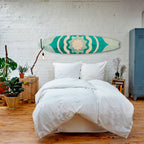 BARBADOS BLUE Surfboard Decorative Panel