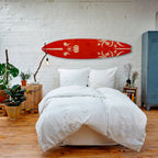 FLOWERY ORNATE Surfboard Decorative Panel