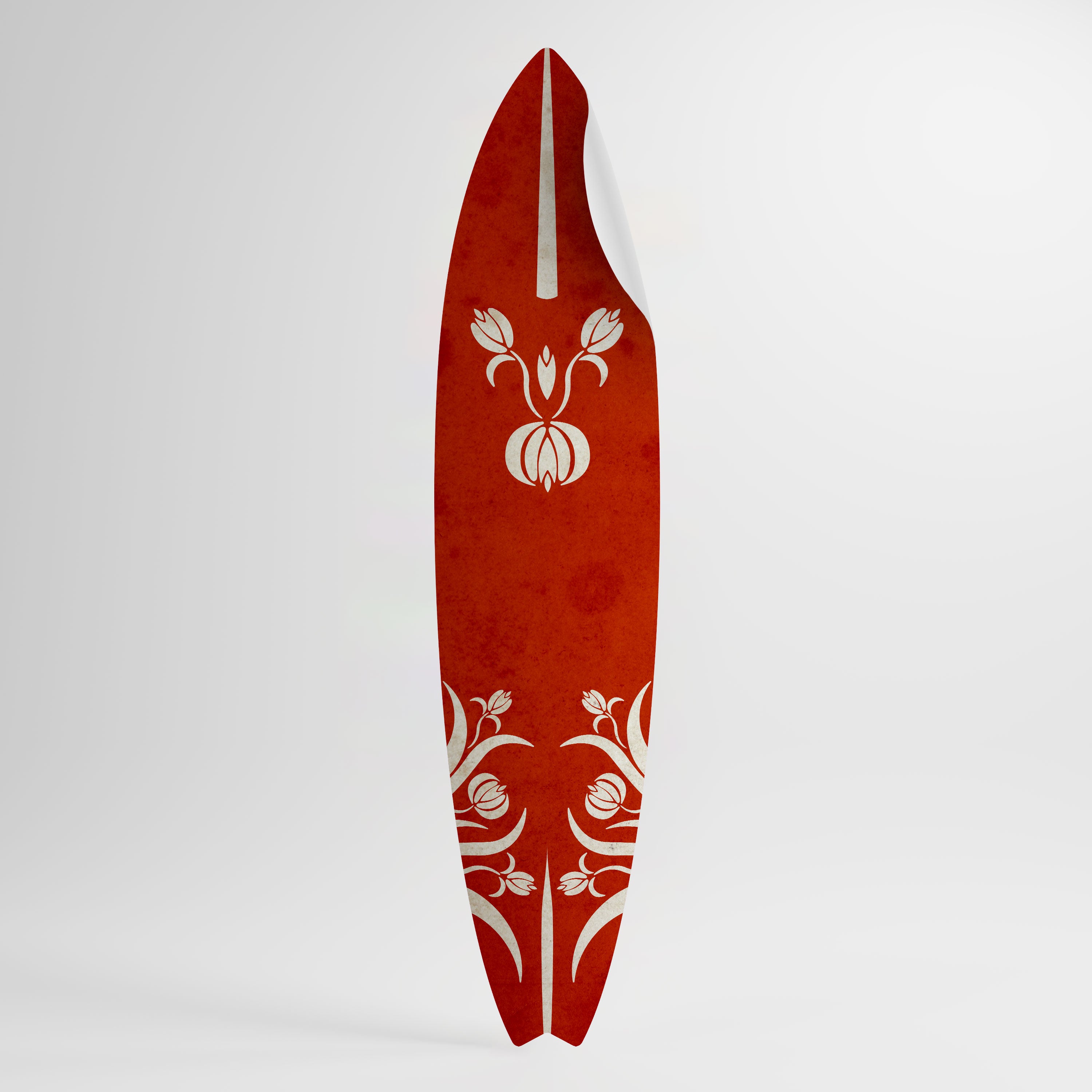 FLOWERY ORNATE Surfboard-Wandsticker