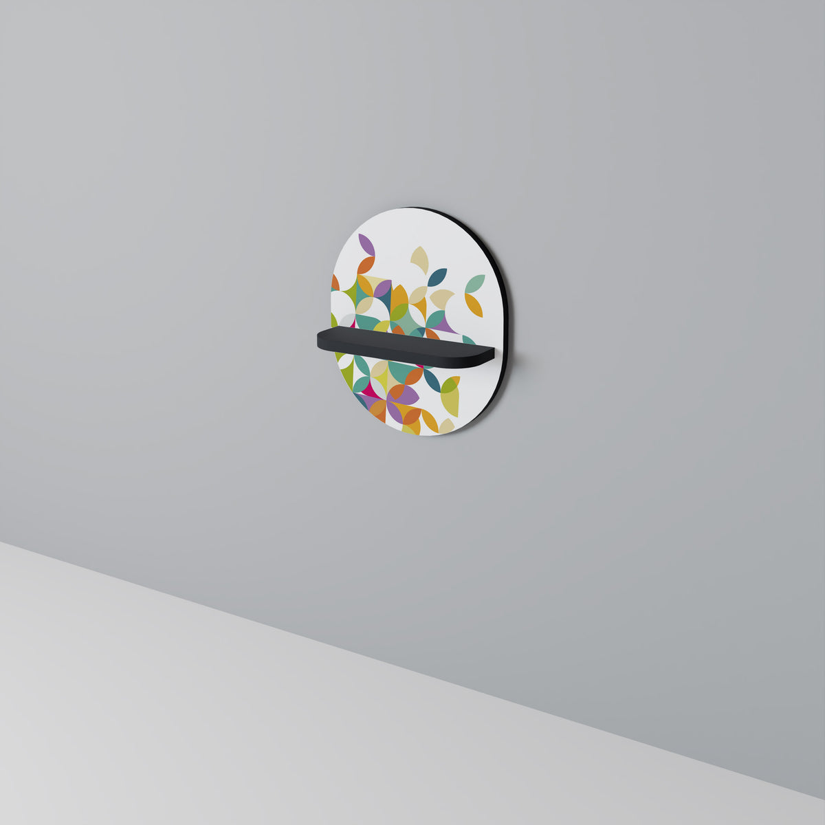 PIXEL BLOSSOM Dekoratives Wandregal