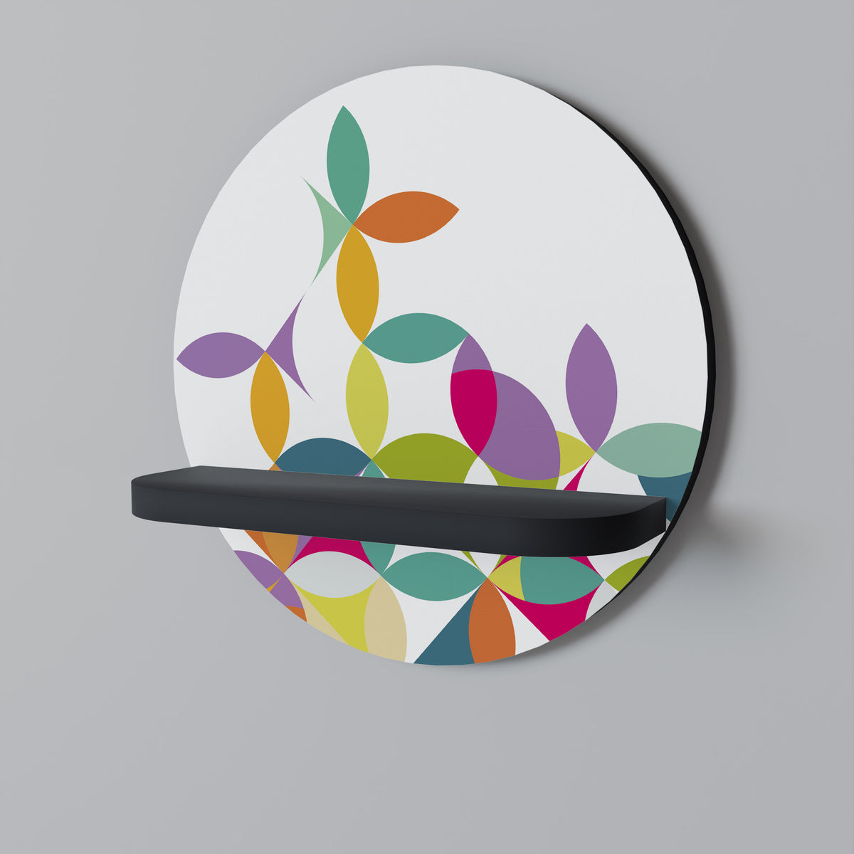 PIXEL BLOSSOM Dekoratives Wandregal