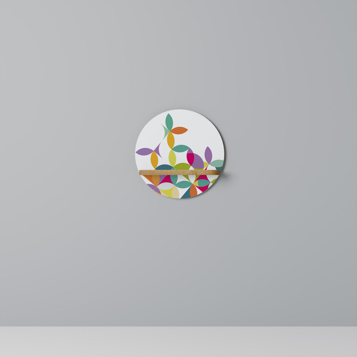 PIXEL BLOSSOM Dekoratives Wandregal