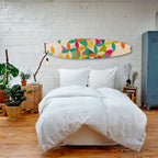 PIXEL BLOSSOM Deko-Surfboard