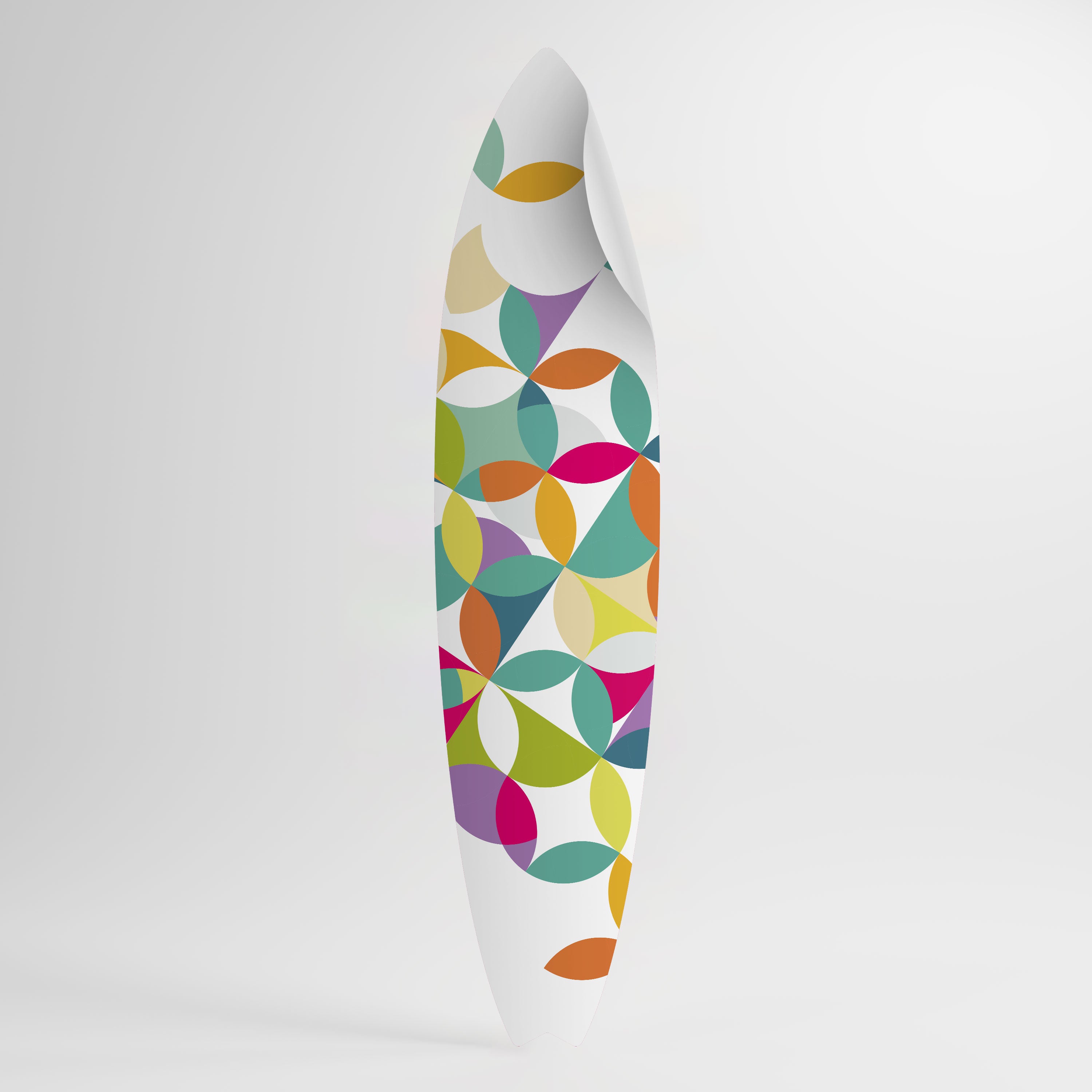 PIXEL BLOSSOM Surfboard-Wandsticker