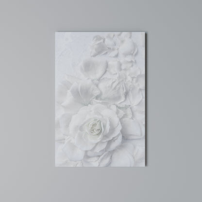 ELEGANCE IN CLARITY Vertical Canvas Print