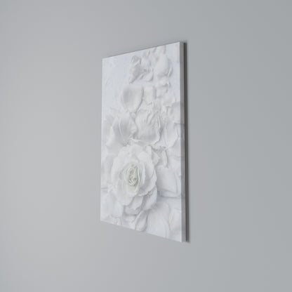 ELEGANCE IN CLARITY Vertical Canvas Print