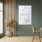 ELEGANCE IN CLARITY Selbstklebendes Poster - Hochformat