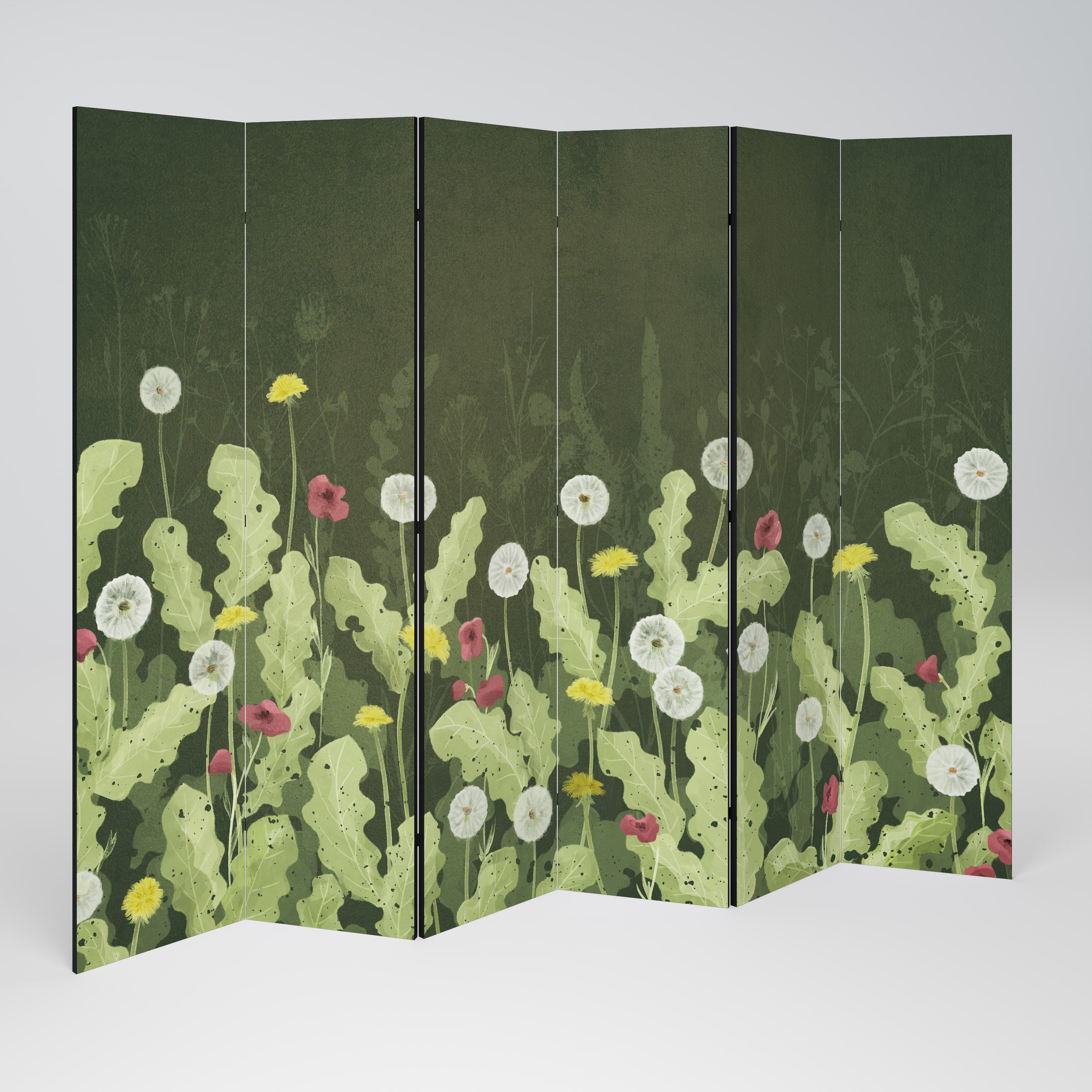 DANDELION AMUSE 6-Panel Room Divider