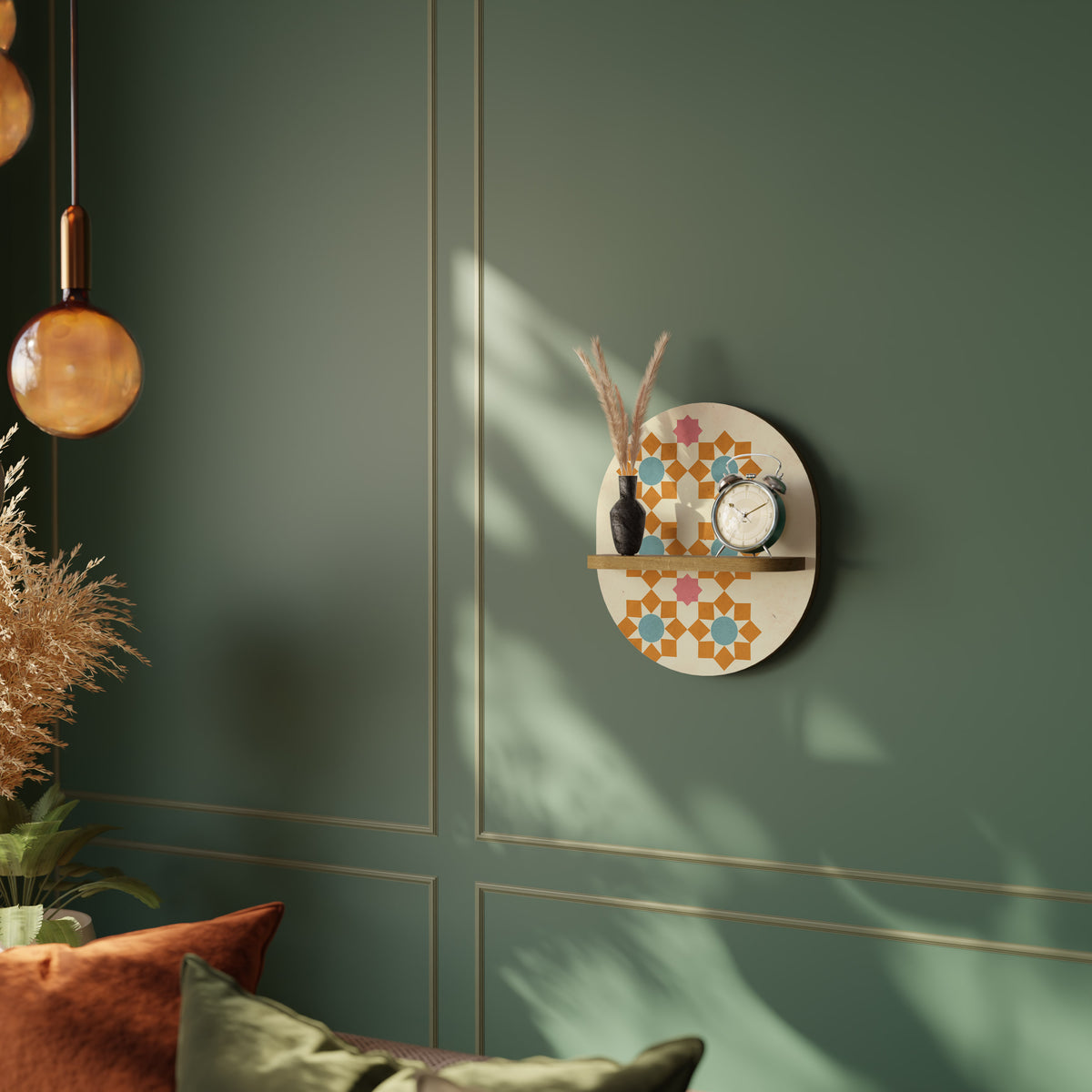 FLORAL DECOR Dekoratives Wandregal