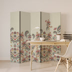 ORGANIC FOLKLORE Dekorativer Paravent - 5-teilig