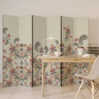 ORGANIC FOLKLORE Dekorativer Paravent - 6-teilig