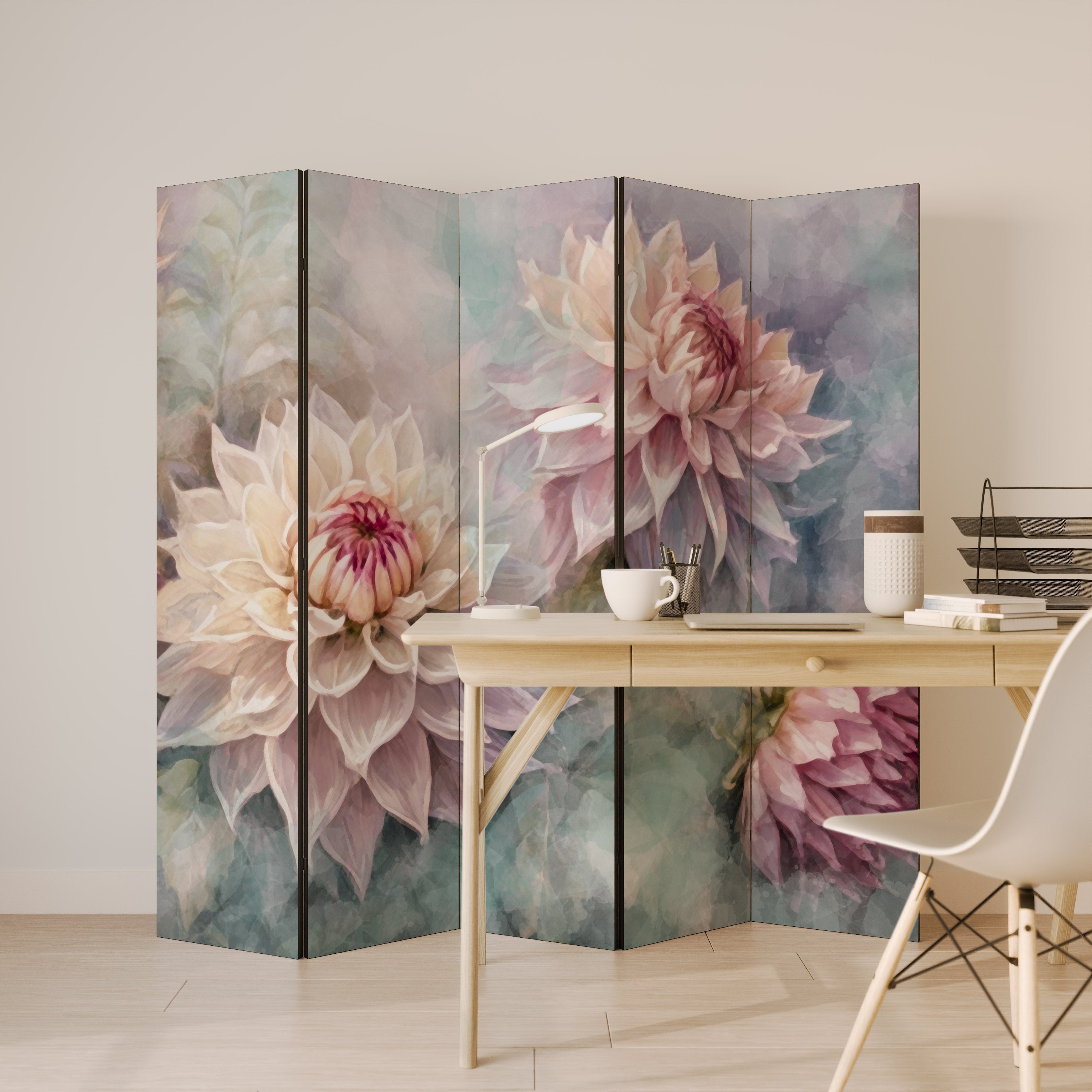 LUMINOUS GARDEN Dekorativer 5-teiliger Raumteiler