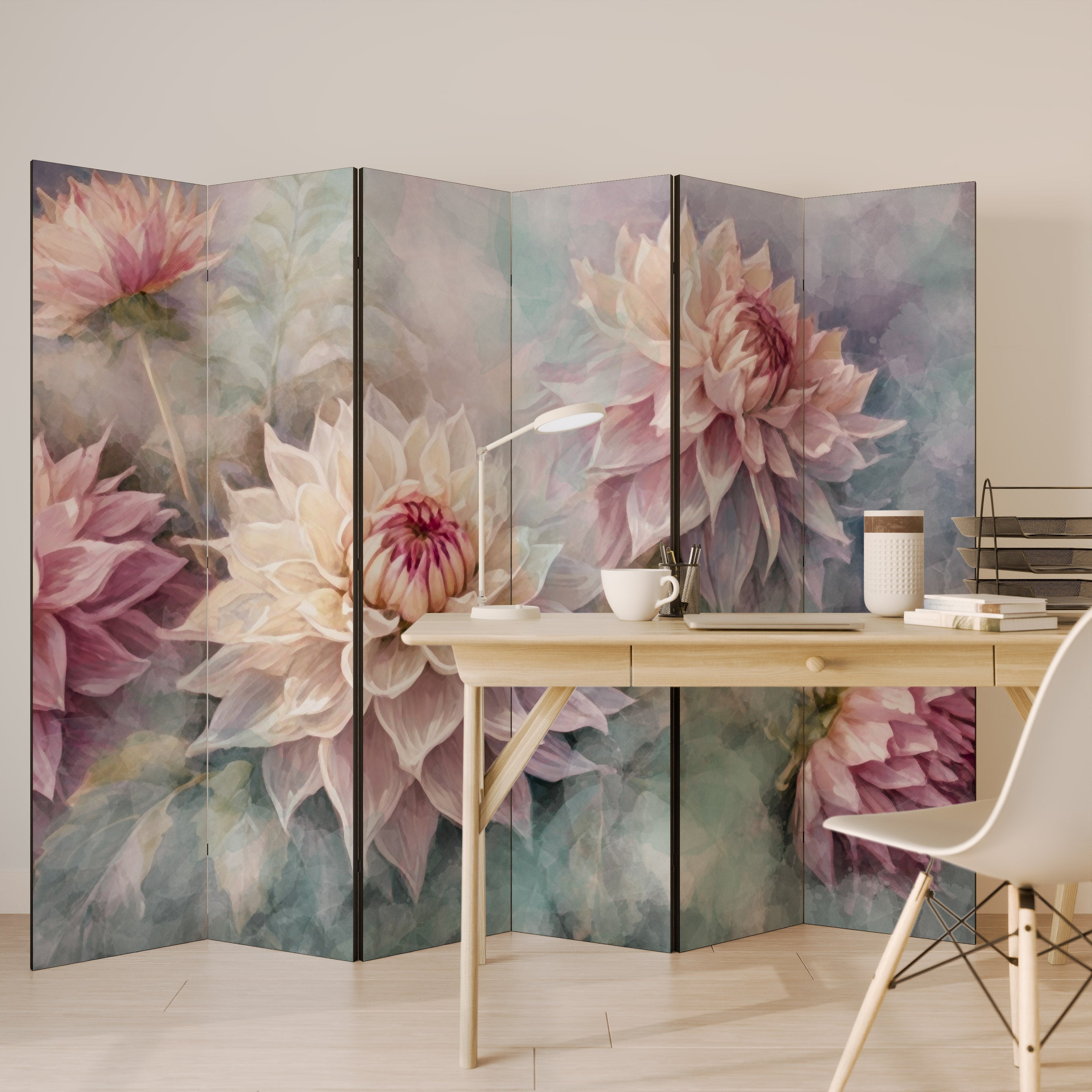 LUMINOUS GARDEN Dekorativer 6-teiliger Raumteiler