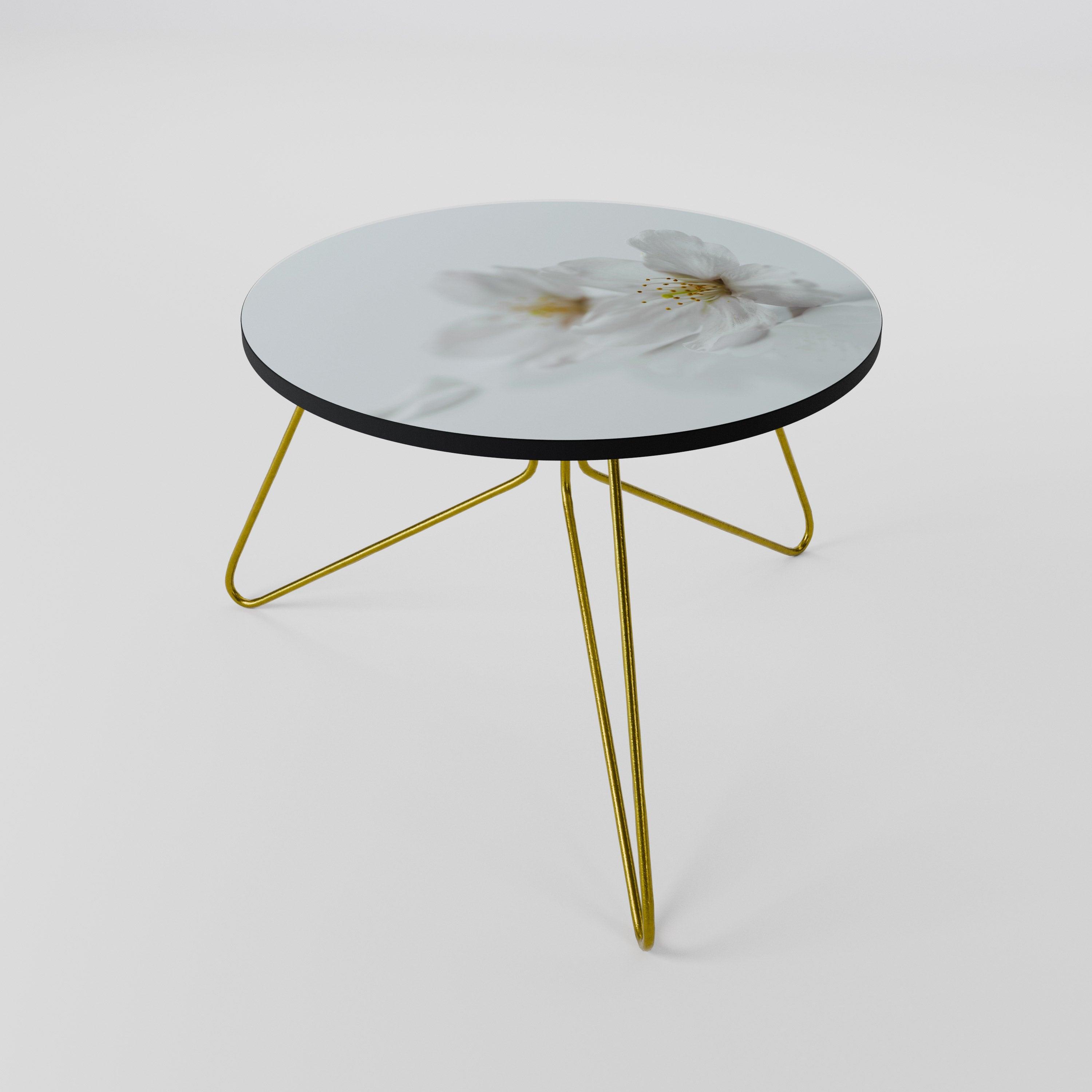 FLEETING WHITE PETALS Couchtisch 60